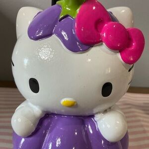 Hello Kitty White and Purple Halloween Bathroom Soap Pump